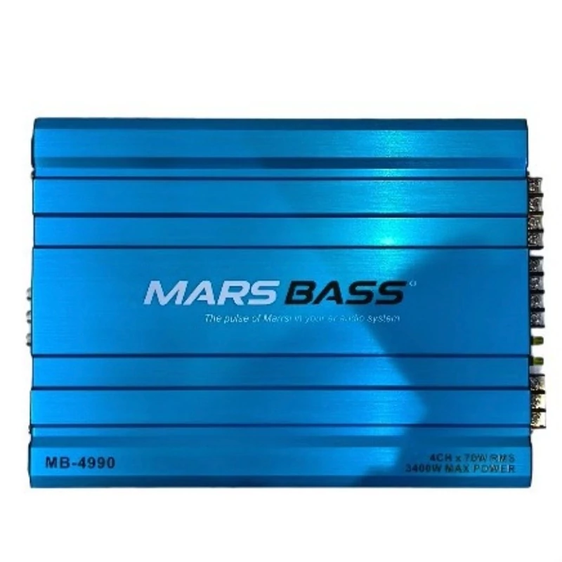 آمپلی فایر 4 کانال خودرو 70 آرامسی برند MARS BASS